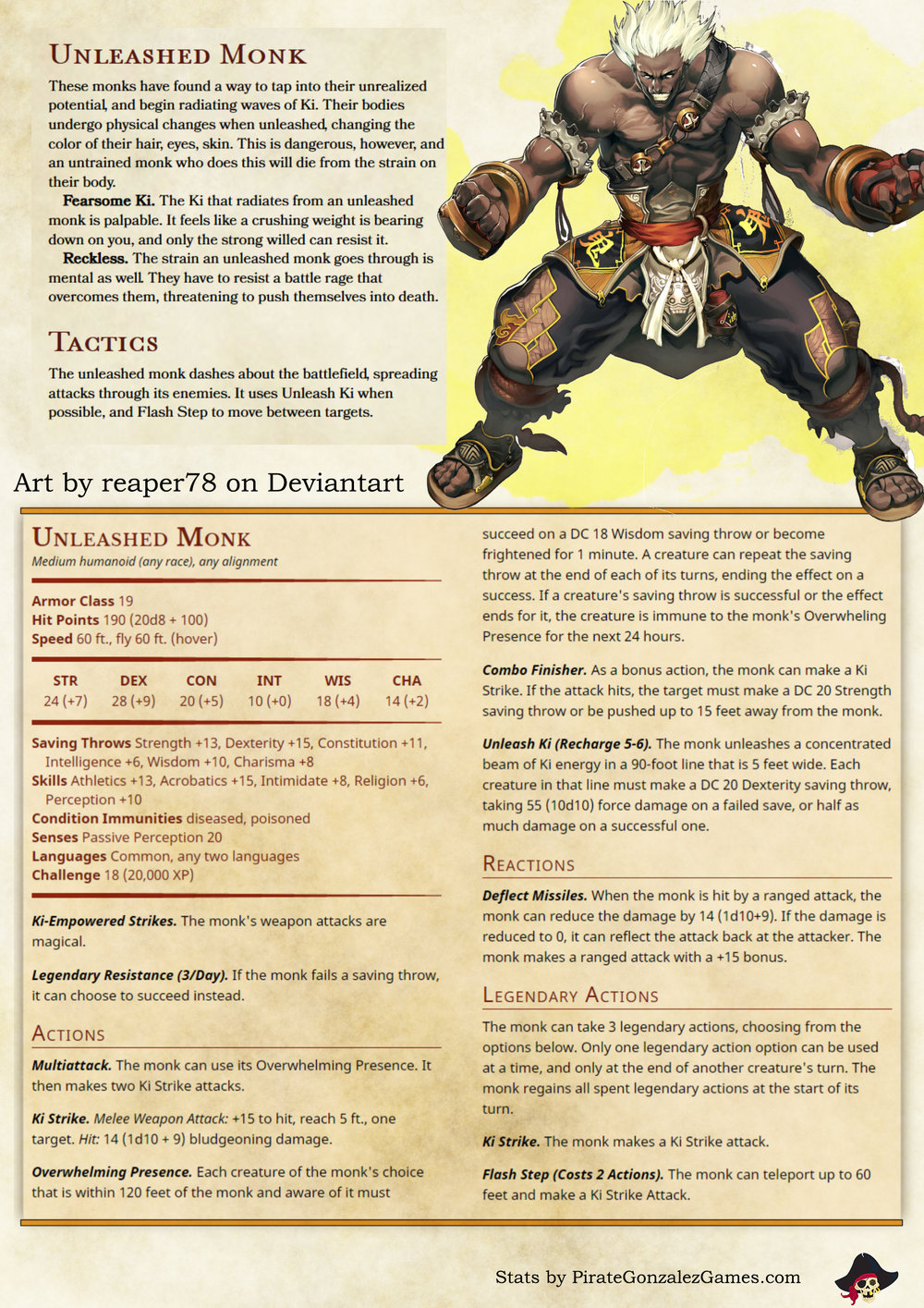 The Monk Class Guide For D&D Fifth Edition (5E) Dungeons and Dragons