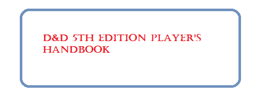 D&D 5th Edition Player's Handbook 