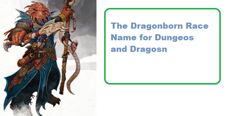the dragonborn race 
