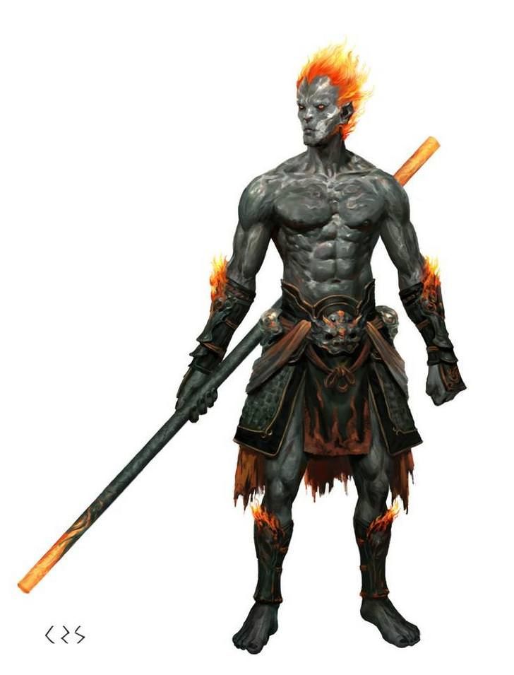 Genasi 5e (5th edition) race in D&D races