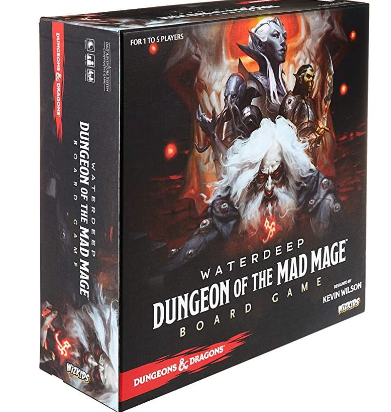 Dungeons & Dragons Waterdeep: Dungeon of The Mad Mage Adventure System Board Game (Standard Edition)